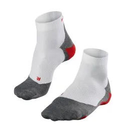 Falke RU 5 Lightweight Korte Str&oslash;mper Herrer, Sort/gr&aring;