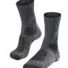 Falke TK1 Vandresokker Damer, Beige/gr&aring; -Campingtøj Butik falke tk1 trekking socks women asphalt melange 4