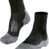 Falke TK2 Cool Vandresokker Herrer, Sort/gr&aring; -Campingtøj Butik falke tk2 cool strumpor herr black mix 1 1
