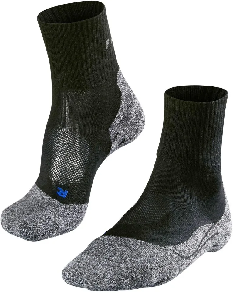 Falke TK2 Cool Vandresokker Herrer, Sort/grå 3 Falke TK2 Cool Vandresokker Herrer, Sort/grå