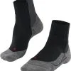 Falke TK5 Wander Cool Short Trekking Socks Men, Bl&aring; -Campingtøj Butik falke tk5 wander cool short trekking socks men black mix 6 1