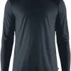 FJÄLLRÄVEN Fj&auml;llr&auml;ven Abisko LS Uldtop Herrer, Gr&aring; -Campingtøj Butik fjaellraeven abisko ls wool top men dark navy 5