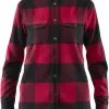 FJÄLLRÄVEN Fjällräven Canada Skjorte Damer, Oliven/grå 1 FJÄLLRÄVEN Fjällräven Canada Skjorte Damer, Oliven/grå -Campingtøj Butik fjaellraeven canada shirt ls women roed svart 7