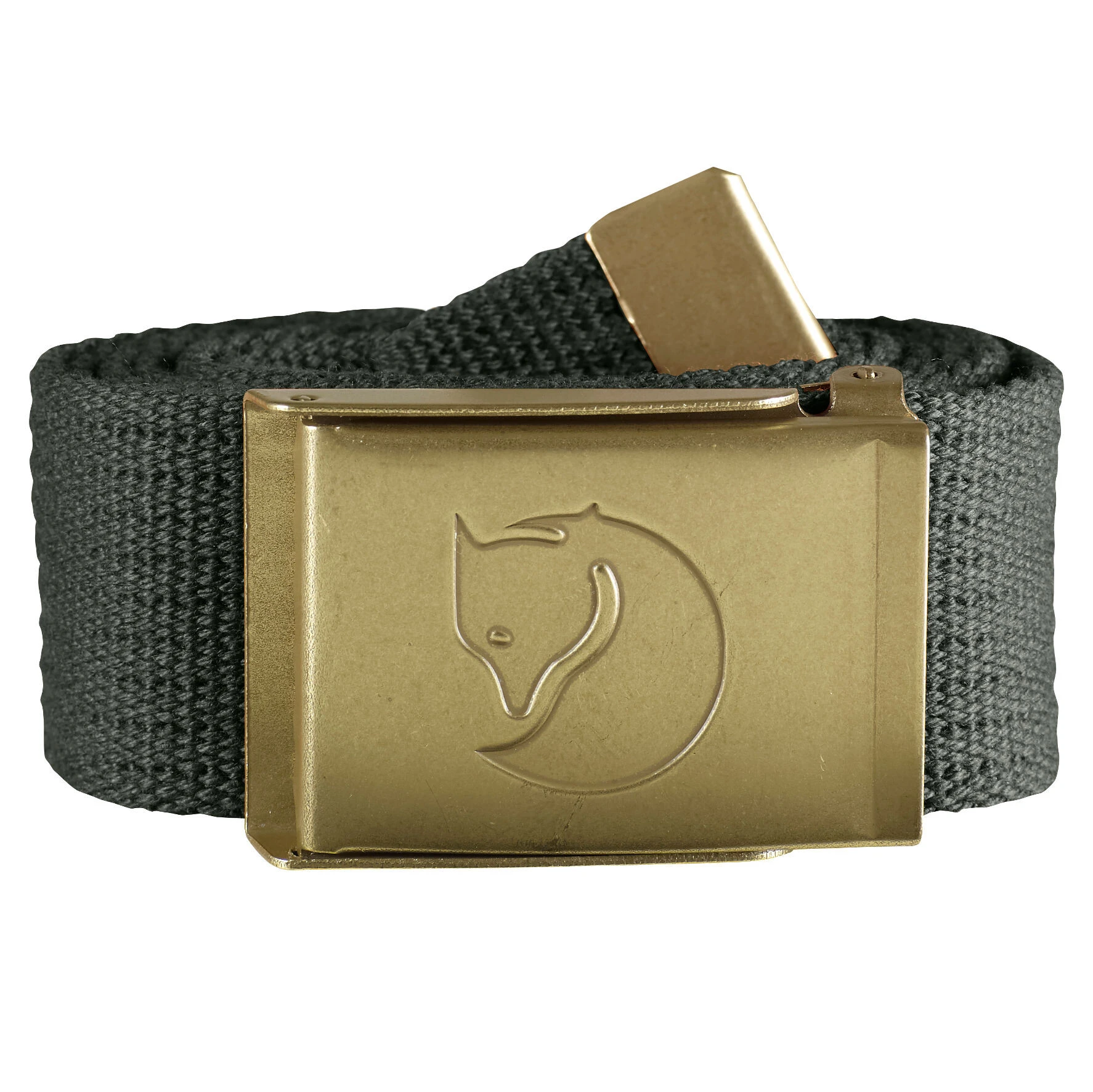 FJÄLLRÄVEN Fjällräven Canvas Messingbælte 4cm, Blå 3 FJÄLLRÄVEN Fjällräven Canvas Messingbælte 4cm, Blå