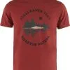 FJÄLLRÄVEN Fj&auml;llr&auml;ven Forest Mirror T-shirt Herrer, Bl&aring; -Campingtøj Butik fjaellraeven forest mirror t shirt men deep red 2 2