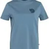 FJÄLLRÄVEN Fj&auml;llr&auml;ven Fox Boxy Logo SS Shirt Women, Gr&oslash;n -Campingtøj Butik fjaellraeven fox boxy logo ss shirt women dawn blue 2 1