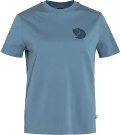 FJÄLLRÄVEN Fj&auml;llr&auml;ven Fox Boxy Logo SS Shirt Women, Bl&aring;