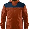 FJÄLLRÄVEN Fjällräven Greenland No. 1 Dunjakke Herrer, Orange/blå 2 FJÄLLRÄVEN Fjällräven Greenland No. 1 Dunjakke Herrer, Orange/blå -Campingtøj Butik fjaellraeven greenland no 1 down jacket men autumn leaf night sky 1