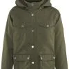 FJÄLLRÄVEN Fj&auml;llr&auml;ven Greenland Jakke B&oslash;rn, Oliven -Campingtøj Butik fjaellraeven greenland winter jacket kids deep forest 7