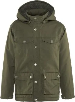 FJÄLLRÄVEN Fj&auml;llr&auml;ven Greenland Jakke B&oslash;rn, Oliven