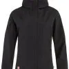 FJÄLLRÄVEN Fj&auml;llr&auml;ven High Coast Hydratic Trail Jacket Women, Sort -Campingtøj Butik fjaellraeven high coast hydratic trail jacket women black 2