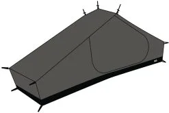 FJÄLLRÄVEN Fj&auml;llr&auml;ven Lite 1 Indertelt, Sort