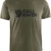 FJÄLLRÄVEN Fjällräven Logo T-shirt Herrer, Gul 1 FJÄLLRÄVEN Fjällräven Logo T-shirt Herrer, Gul -Campingtøj Butik fjaellraeven logo t shirt men dark olive 2