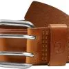 FJÄLLRÄVEN Fjällräven Singi To-polet Bælte, Brun 1 FJÄLLRÄVEN Fjällräven Singi To-polet Bælte, Brun -Campingtøj Butik fjaellraeven singi two pin belt leather cognac 1 2