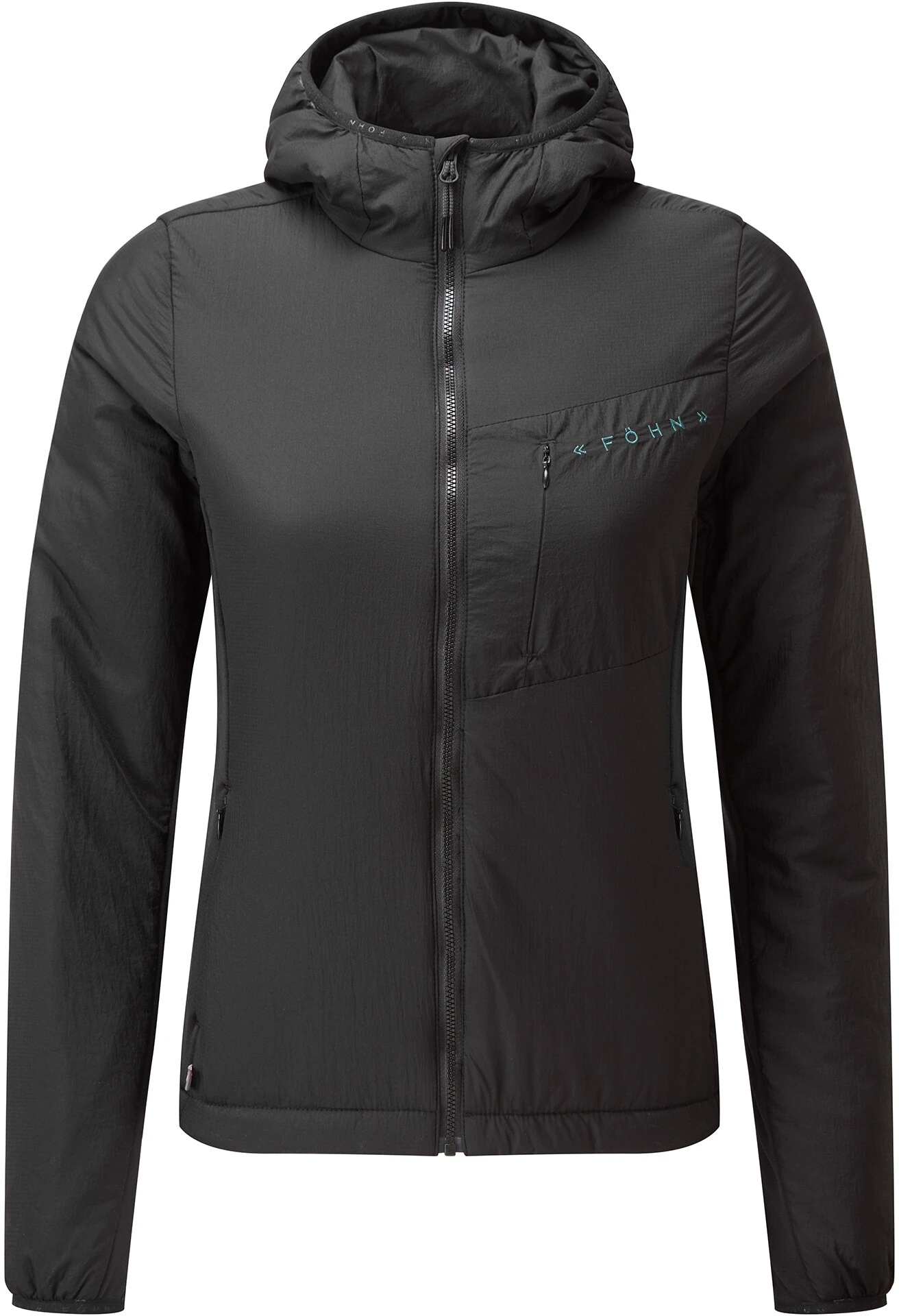 Foehn Föhn Stretch Hybrid Jakke Damer, Sort 3 Foehn Föhn Stretch Hybrid Jakke Damer, Sort