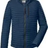G.I.G.A. DX By Killtec GS 121 Quilted Jacket Men, Sort -Campingtøj Butik giga dx by killtec gs 121 quilted jacket men dark blue 2 1