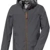 G.I.G.A. DX By Killtec GS 9 Softshelljakke Herrer, Gr&aring; -Campingtøj Butik giga dx by killtec gs 9 softshell jacket men anthracite 2