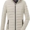 G.I.G.A. DX By Killtec GW 67 Quiltet Jakke Damer, R&oslash;d -Campingtøj Butik giga dx by killtec gw 67 quilted jacket women broken white 2