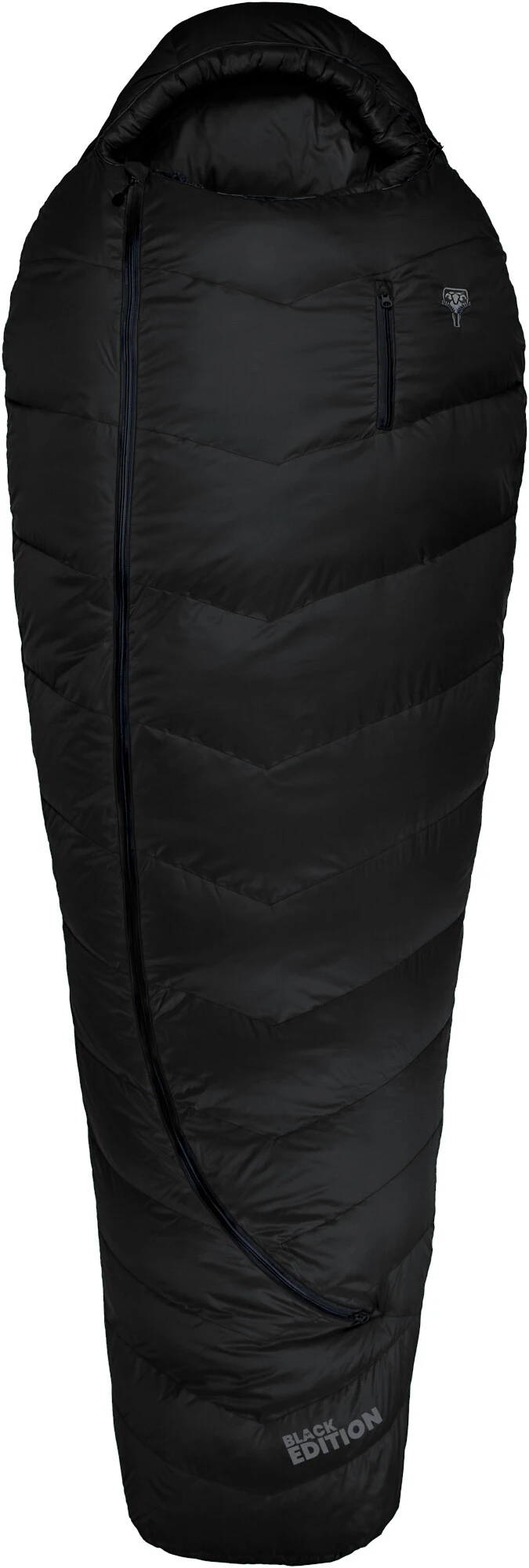Grüezi Bag Grüezi-Bag Biopod DownWool Subzero 185 Sleeping Bag Black Edition, Sort 3 Grüezi Bag Grüezi-Bag Biopod DownWool Subzero 185 Sleeping Bag Black Edition, Sort