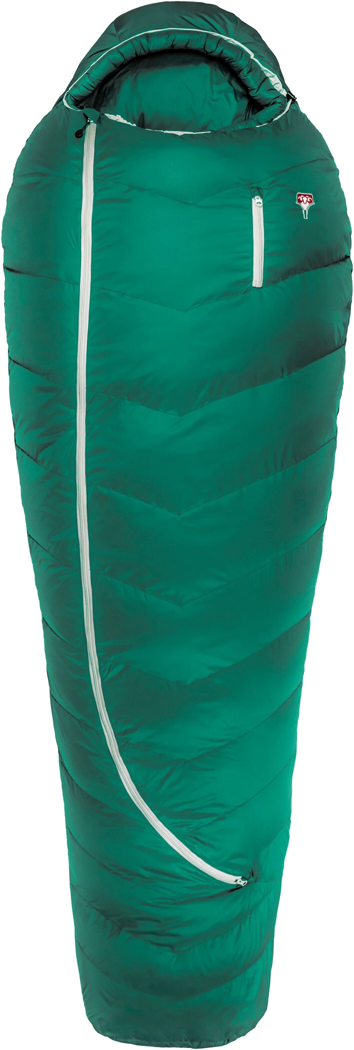 Grüezi Bag Grüezi-Bag Biopod DownWool Subzero 185 Sovepose, Petroleumsgrøn 3 Grüezi Bag Grüezi-Bag Biopod DownWool Subzero 185 Sovepose, Petroleumsgrøn