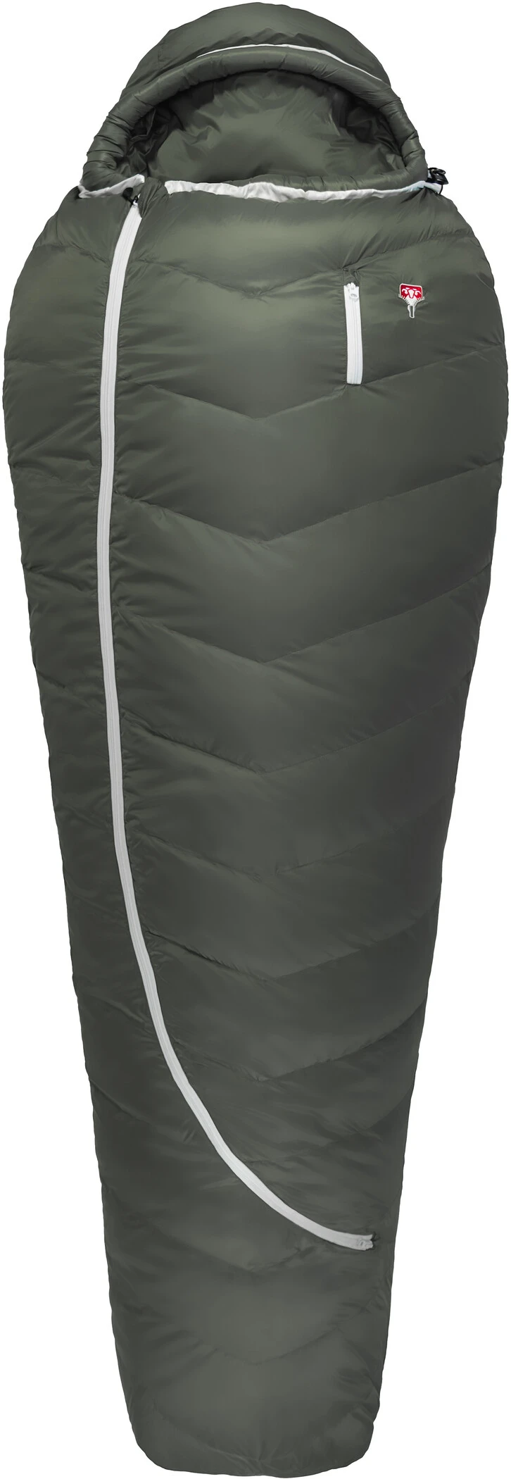 Grüezi Bag Grüezi-Bag Biopod DownWool Summer 200 Sovepose, Grøn 3 Grüezi Bag Grüezi-Bag Biopod DownWool Summer 200 Sovepose, Grøn