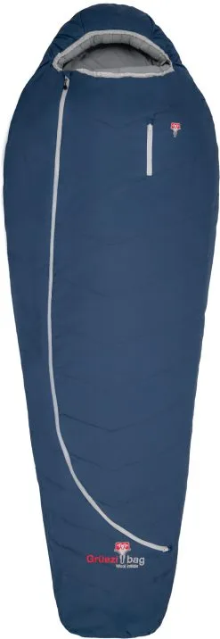 Grüezi Bag Gr&uuml;ezi-Bag Biopod Wool Zero XL Sleeping Bag, Bl&aring;