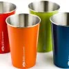 GSI Glacier Stainless Bægersæt 4 Stk. 2 GSI Glacier Stainless Bægersæt 4 Stk. -Campingtøj Butik gsi edelstahl becher set 4 teilig 4