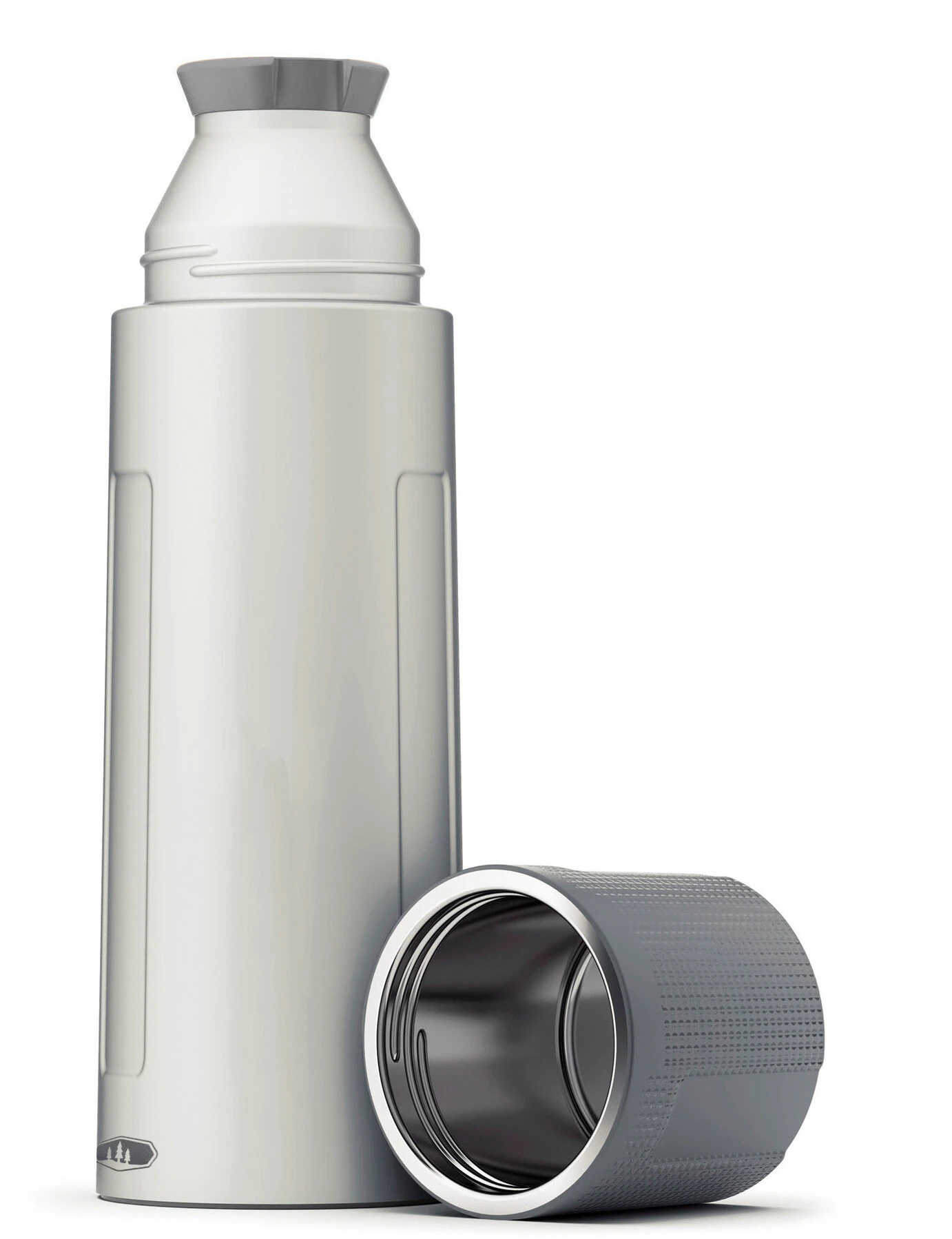 GSI Glacier Stainless Vacuum Drikkeflaske 1000ml, Sølv 3 GSI Glacier Stainless Vacuum Drikkeflaske 1000ml, Sølv
