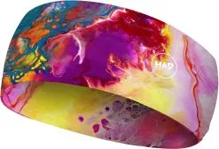 HAD Coolmax EcoMade Hovedb&aring;nd, Hvid/turkis