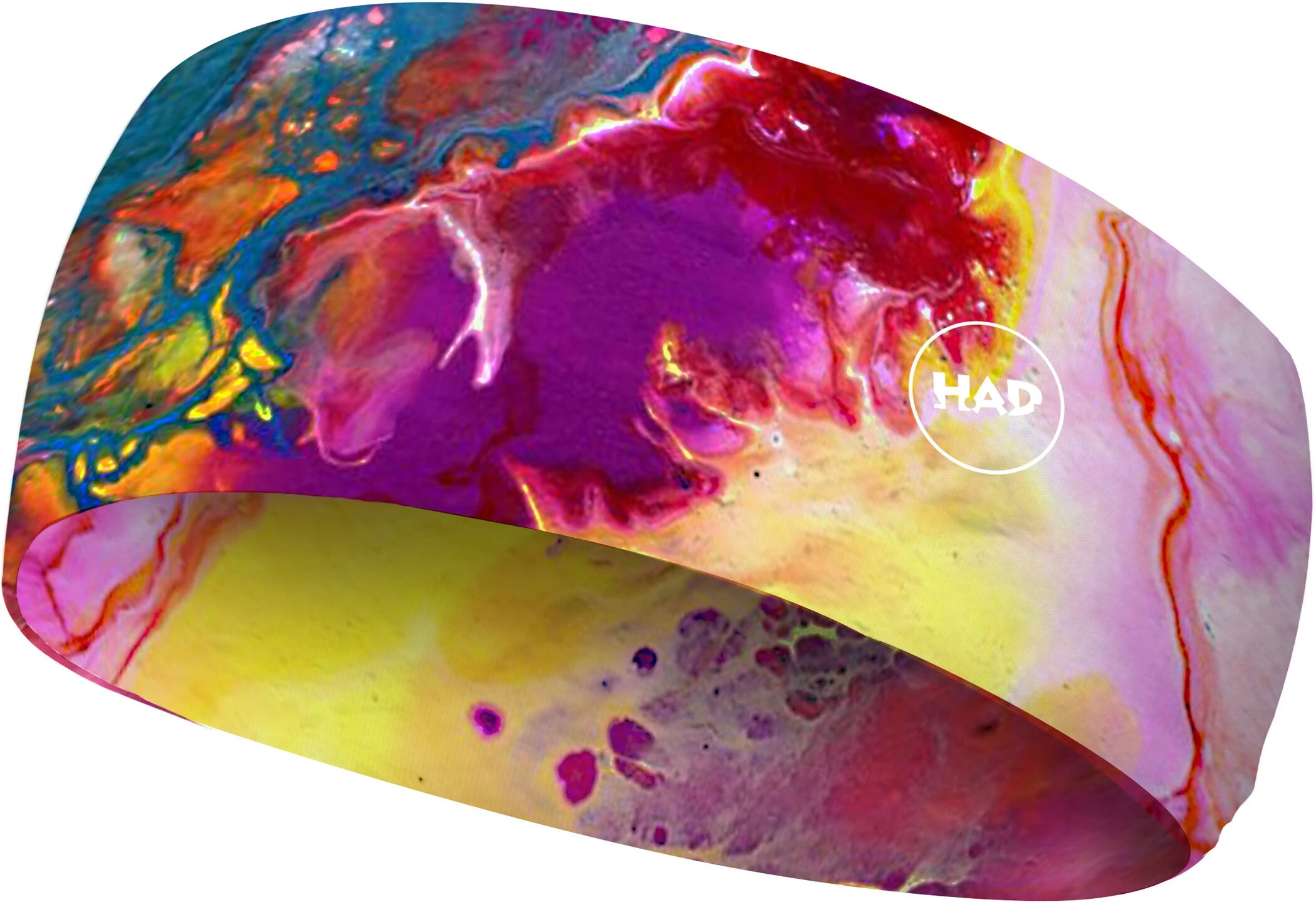 HAD Coolmax EcoMade Hovedbånd, Hvid/turkis 3 HAD Coolmax EcoMade Hovedbånd, Hvid/turkis