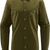 Haglöfs Haglöfs Curious Hemp LS Shirt Men, Blå 2 Haglöfs Haglöfs Curious Hemp LS Shirt Men, Blå -Campingtøj Butik hagloefs curious hemp ls shirt men olive green 2 1