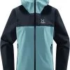 Haglöfs Haglöfs Front Proof Jacket Women, Blå 1 Haglöfs Haglöfs Front Proof Jacket Women, Blå -Campingtøj Butik hagloefs front proof jacket women frost blue tarn blue 2