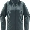 Haglöfs Hagl&ouml;fs Korp Proof Jacket Women, Bl&aring; -Campingtøj Butik hagloefs korp proof jacket women steel blue 2