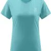 Haglöfs Hagl&ouml;fs L.I.M Tech Tee Women, Bl&aring; -Campingtøj Butik hagloefs lim tech tee women frost blue 7