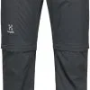 Haglöfs Hagl&ouml;fs Lite Standard Zip-Off Pants Men, Gr&aring; -Campingtøj Butik hagloefs lite standard zip off pants men magnetite 9