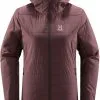 Haglöfs Haglöfs Mimic Silver Hætte Damer, Brun 2 Haglöfs Haglöfs Mimic Silver Hætte Damer, Brun -Campingtøj Butik hagloefs mimic silver hood women burgundy brown 2