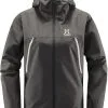 Haglöfs Hagl&ouml;fs Spira Jakke Damer, Sort -Campingtøj Butik hagloefs spira jacket women magnetite 10