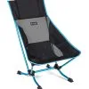 Helinox Strandstol, Sort/gr&aring; -Campingtøj Butik helinox beach chair black cyan blue 7 1