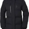 Helly Hansen Adore Puffy Parka Damer, Gr&oslash;n -Campingtøj Butik helly hansen adore puffy parka women black 2