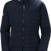 Helly Hansen Crew Insulator 2.0 Jakke Damer, Hvid -Campingtøj Butik helly hansen crew insulator 20 jacket women navy 6