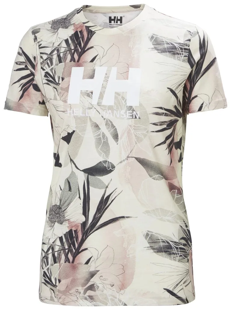 Helly Hansen HH Logo T-shirt Damer, Grøn 3 Helly Hansen HH Logo T-shirt Damer, Grøn