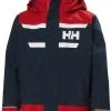 Helly Hansen Salt Port 2.0 Jakke Unge, Bl&aring; -Campingtøj Butik helly hansen salt port 20 jacket youth navy 9
