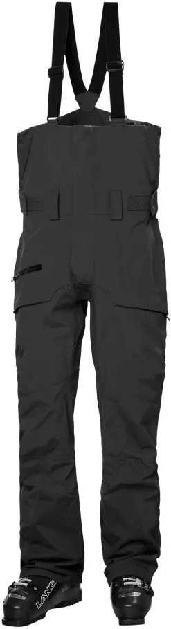 Helly Hansen Sogn Bukser Med Bib Shell Herrer, Sort