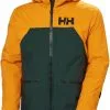 Helly Hansen Straightline Lifaloft 2.0 Jacket Men, Orange/petroleumsgr&oslash;n -Campingtøj Butik helly hansen straightline lifaloft 20 jacket men darkest spruce 9