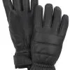 Hestra Alpine Leather Primaloft Handsker, Sort -Campingtøj Butik hestra alpine leather primaloft gloves black 1