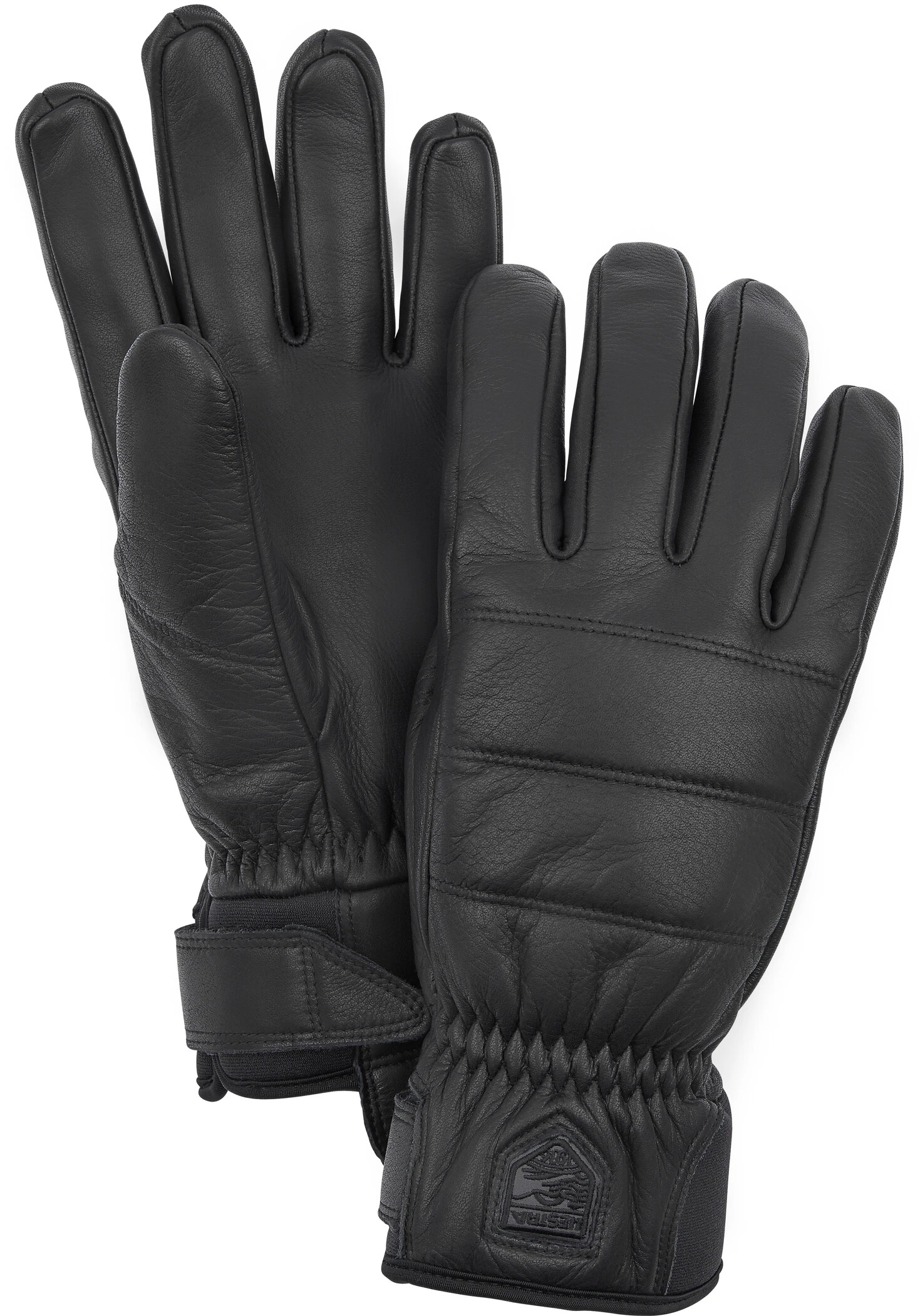 Hestra Alpine Leather Primaloft Handsker, Sort 3 Hestra Alpine Leather Primaloft Handsker, Sort