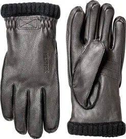 Hestra Deerskin Primaloft Rib Handsker Herrer, Brun