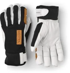 Hestra Ergo Grip Active Wool Terry Handsker, R&oslash;d/hvid