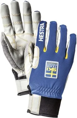 Hestra Ergo Grip Windstopper Race 5-finger Handsker, Sort