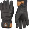 Hestra Fall Line Handsker Damer, R&oslash;d -Campingtøj Butik hestra fall line gloves women black 1
